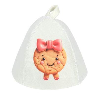 Шапка детская Печенька   Банные штучка  войлок/20